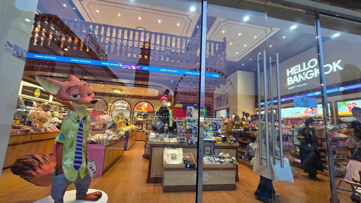 Interior at Asiatique The Riverfront Bangkok — travel photo