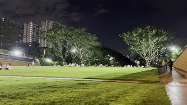 Interior at Chulalongkorn University Centenary Park Bangkok — travel photo