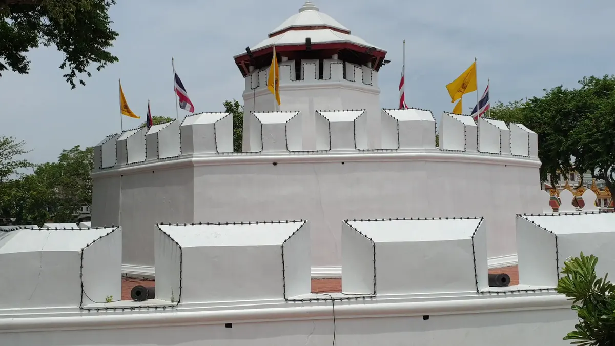 Details at Mahakan Fort Bangkok — travel photo