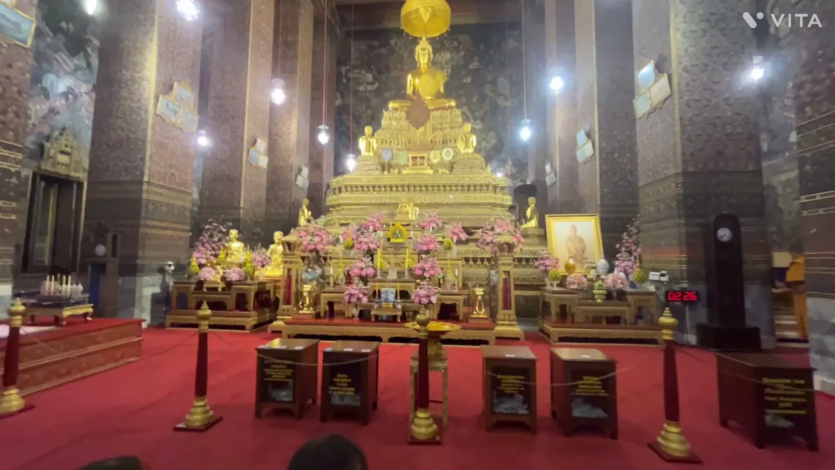 Interior at The Reclining Buddha Bangkok — travel photo