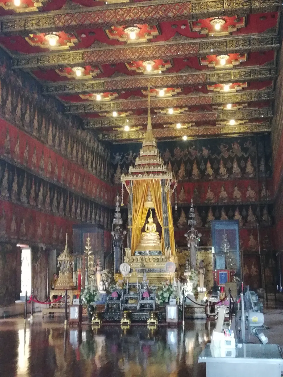 Interior at Siwamokhaphiman Hall Bangkok — travel photo