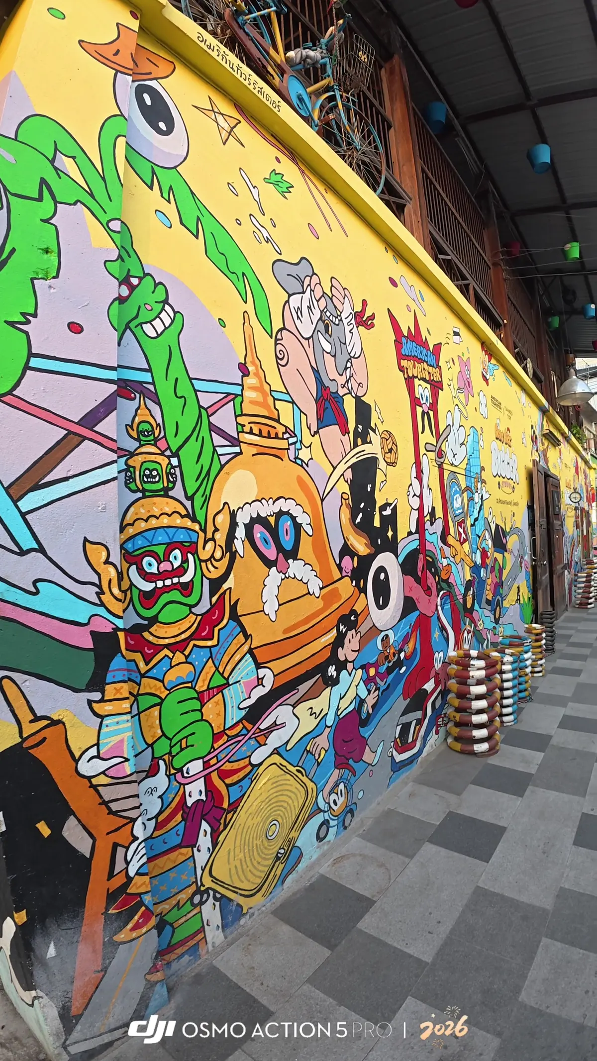 Interior at Talat Noi Bangkok — travel photo