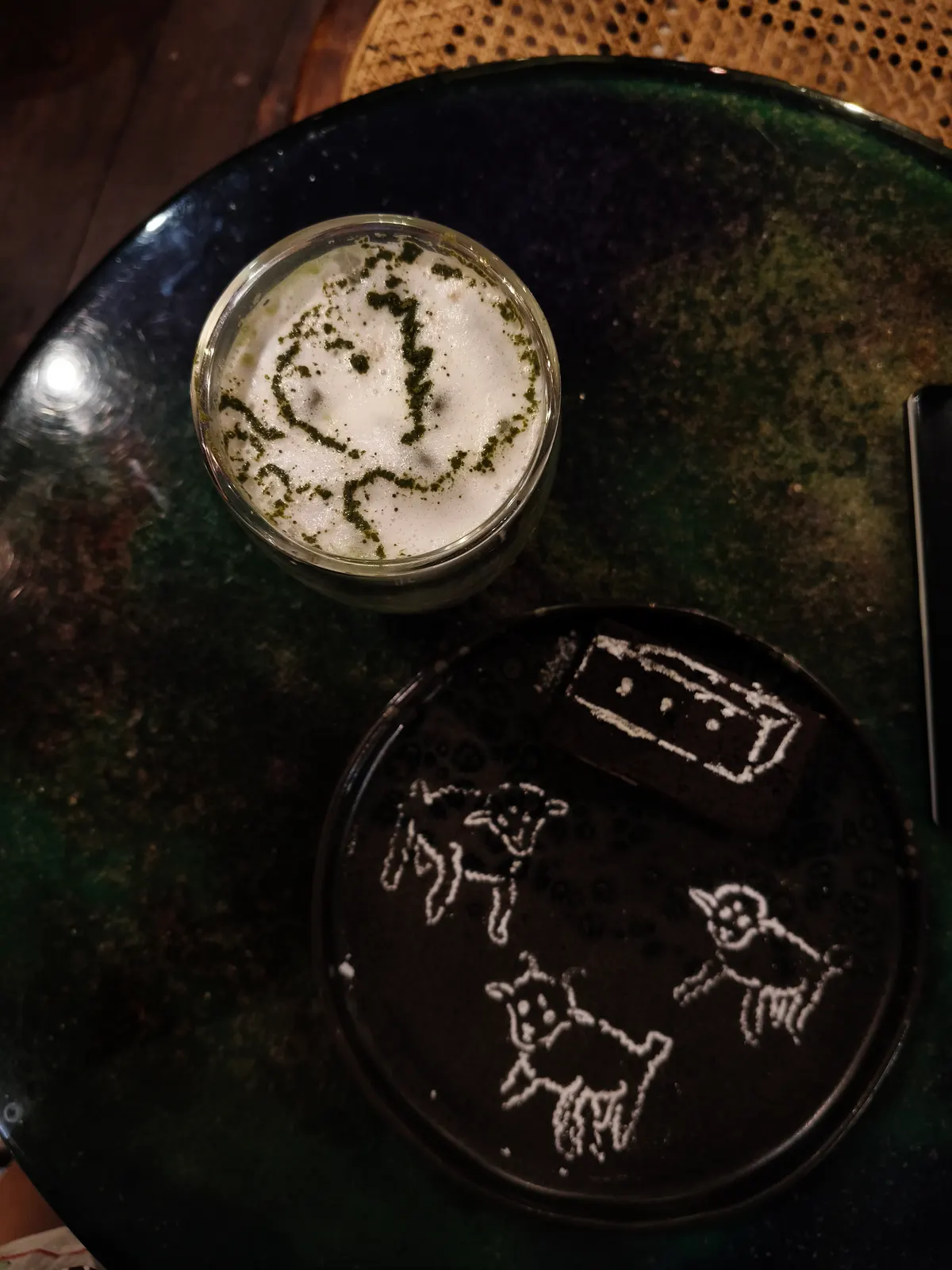 Interior at Vol de Nuit, The Hidden Bar Bangkok — travel photo