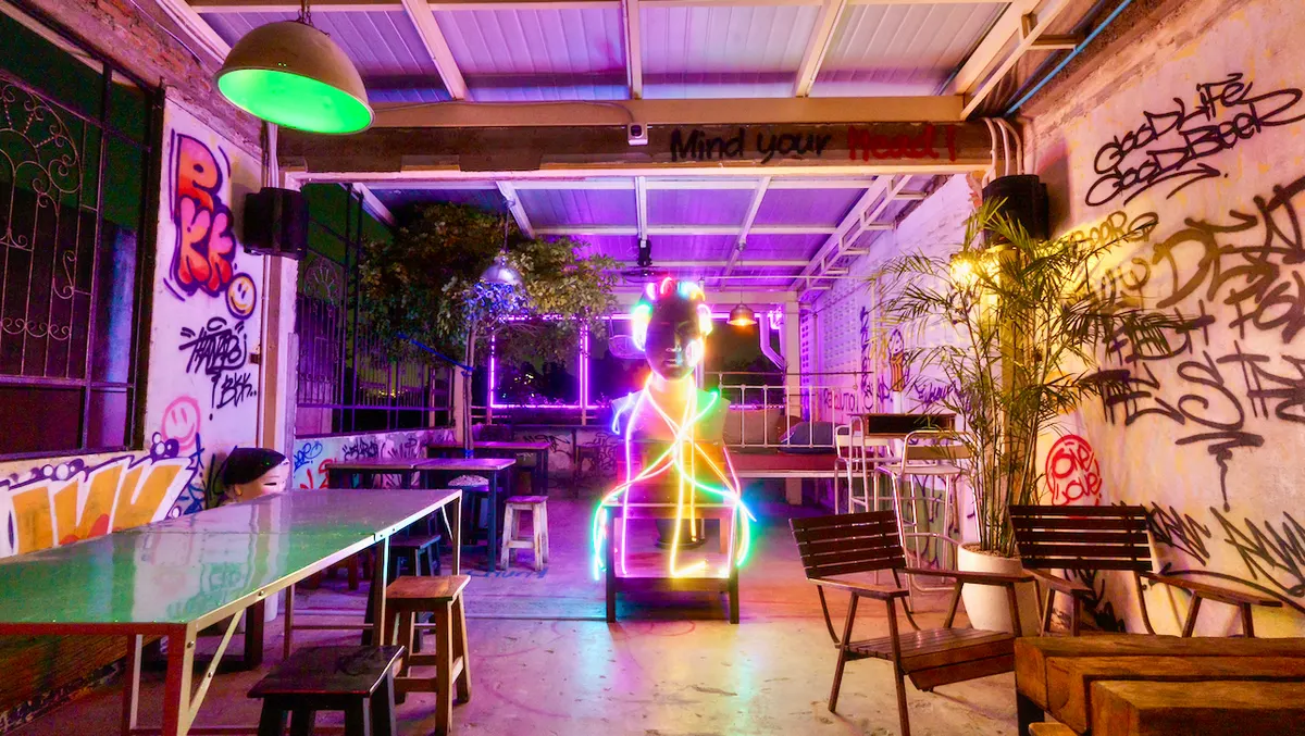 Details at YABAR Secret Bar & Rooftop Bangkok — travel photo