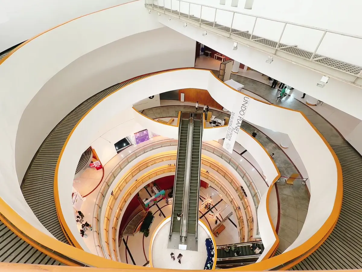 Interior at Bangkok Art & Culture Centre Bangkok — travel photo