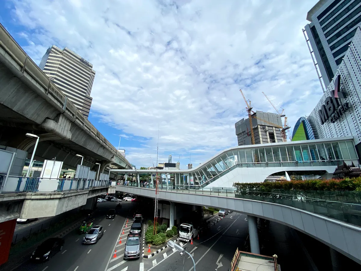 Details at OneSiam Skywalk Bangkok — travel photo