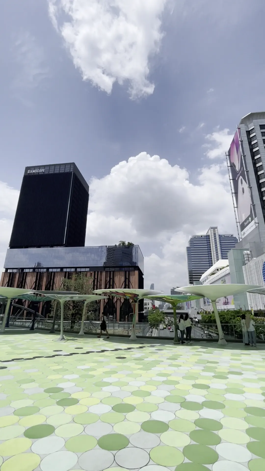 Around the area at OneSiam Skywalk Bangkok — travel photo