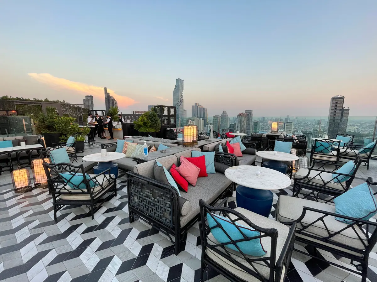 Details at Yào Rooftop Bar & Lounge Bangkok — travel photo