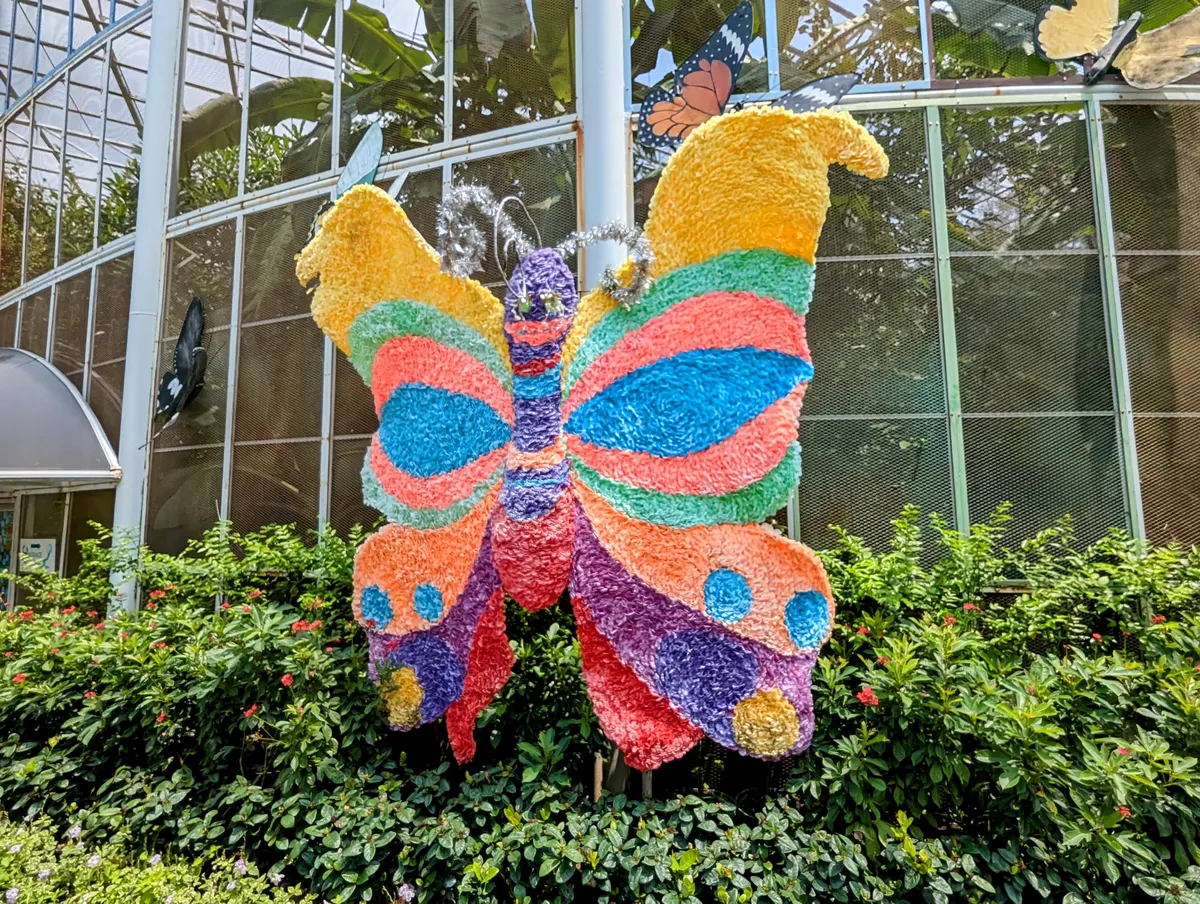 Interior at Bangkok Butterfly Garden and Insectarium Bangkok — travel photo