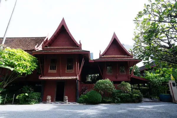 Details at Jim Thompson House Museum Bangkok — travel photo