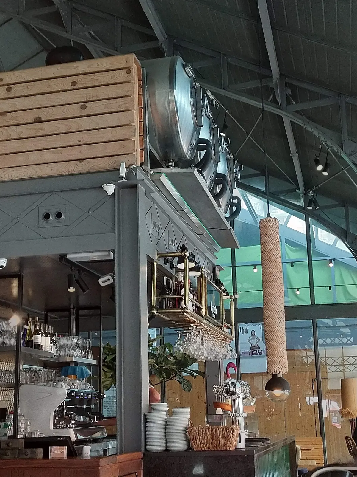 Details at Mercat de la Barcelona Barcelona — travel photo
