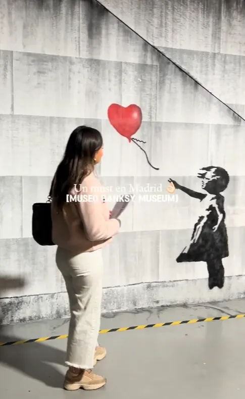 Details at Banksy Museum Barcelona — travel photo