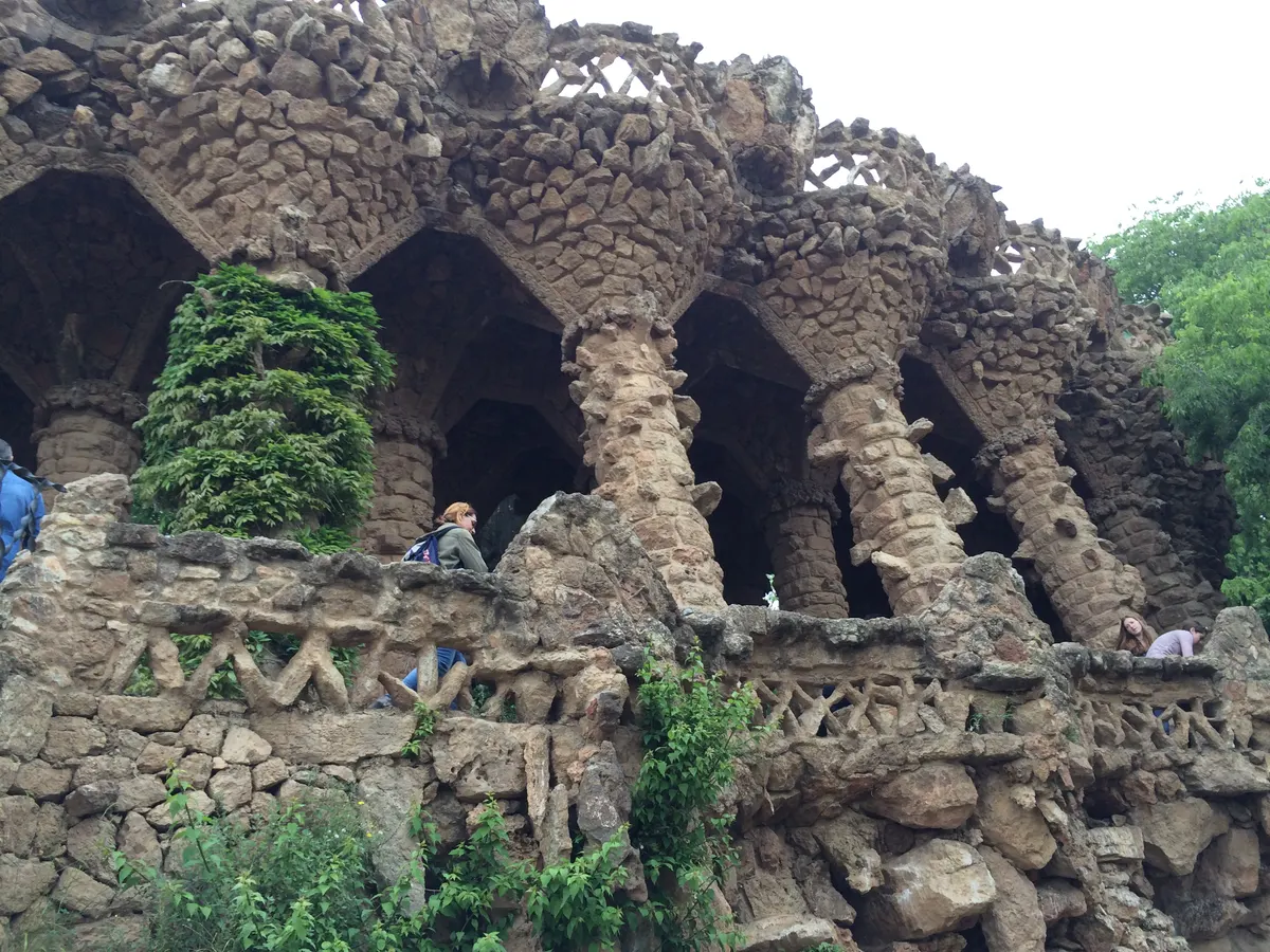 Around the area at Gaudí House Museum Barcelona — travel photo
