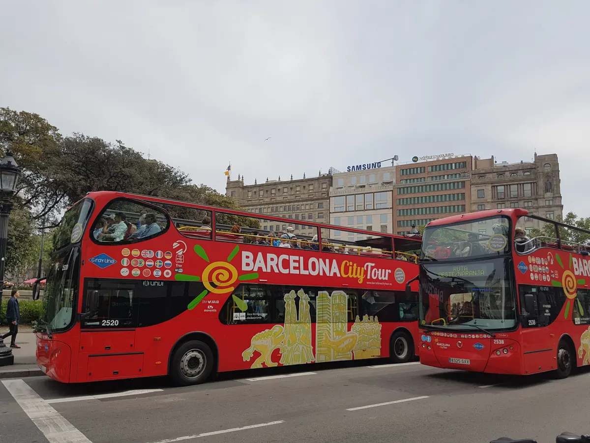 Around the area at Plaça de Catalunya Barcelona — travel photo