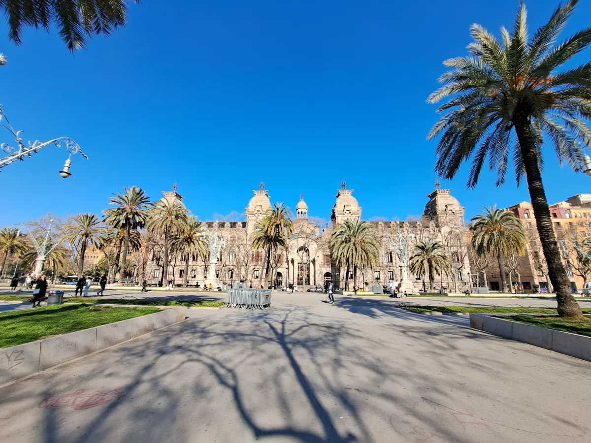 Around the area at Arc de Triomf Barcelona — travel photo