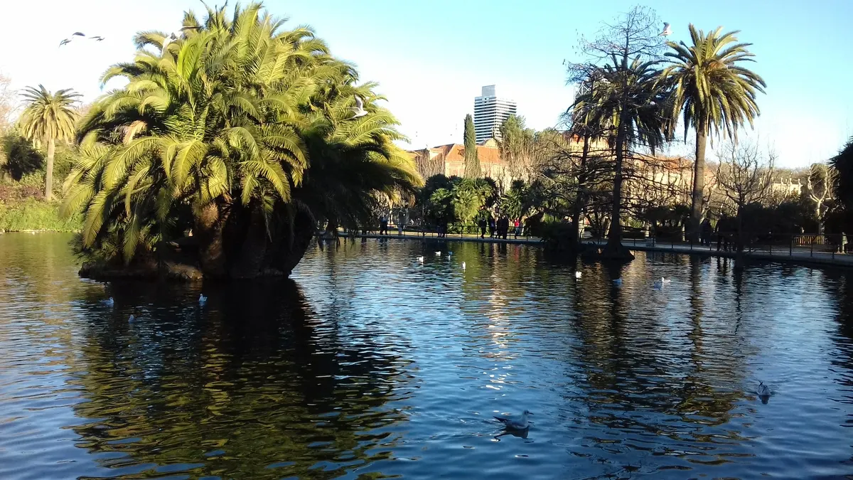 Around the area at Barcelona Zoo Barcelona — travel photo