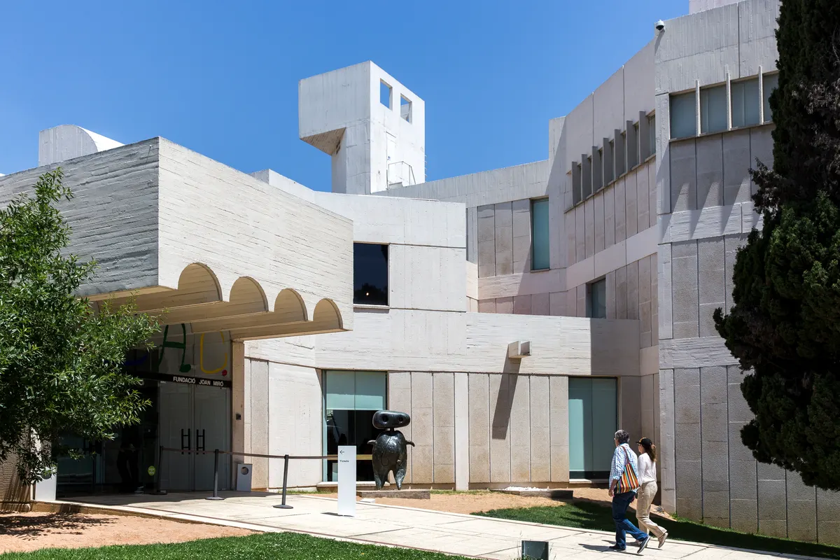 Around the area at Fundació Joan Miró Barcelona — travel photo