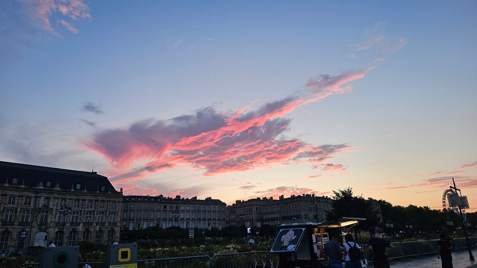 Kids activities at Miroir d'eau Bordeaux — family travel photo