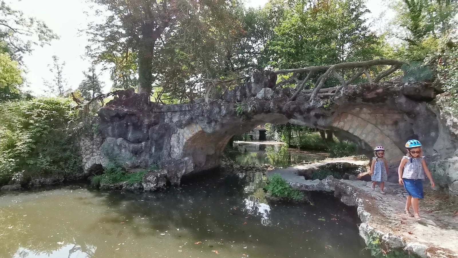 Family areas at Parc Majolan Bordeaux — family travel photo