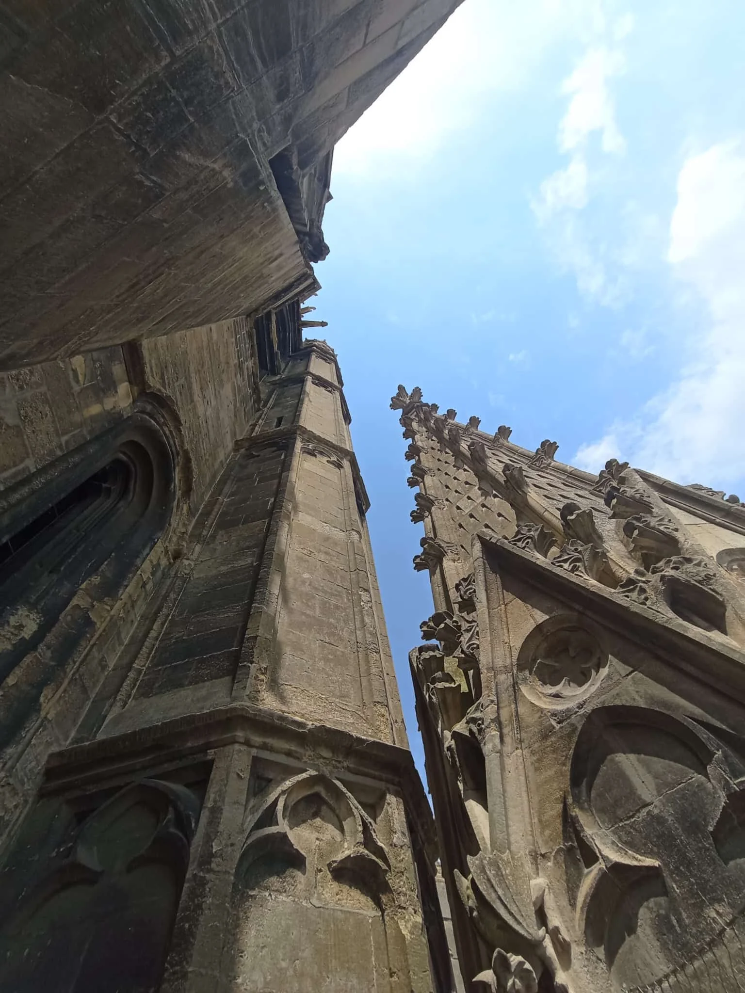 Kids activities at Basilique Saint-Michel Bordeaux — family travel photo