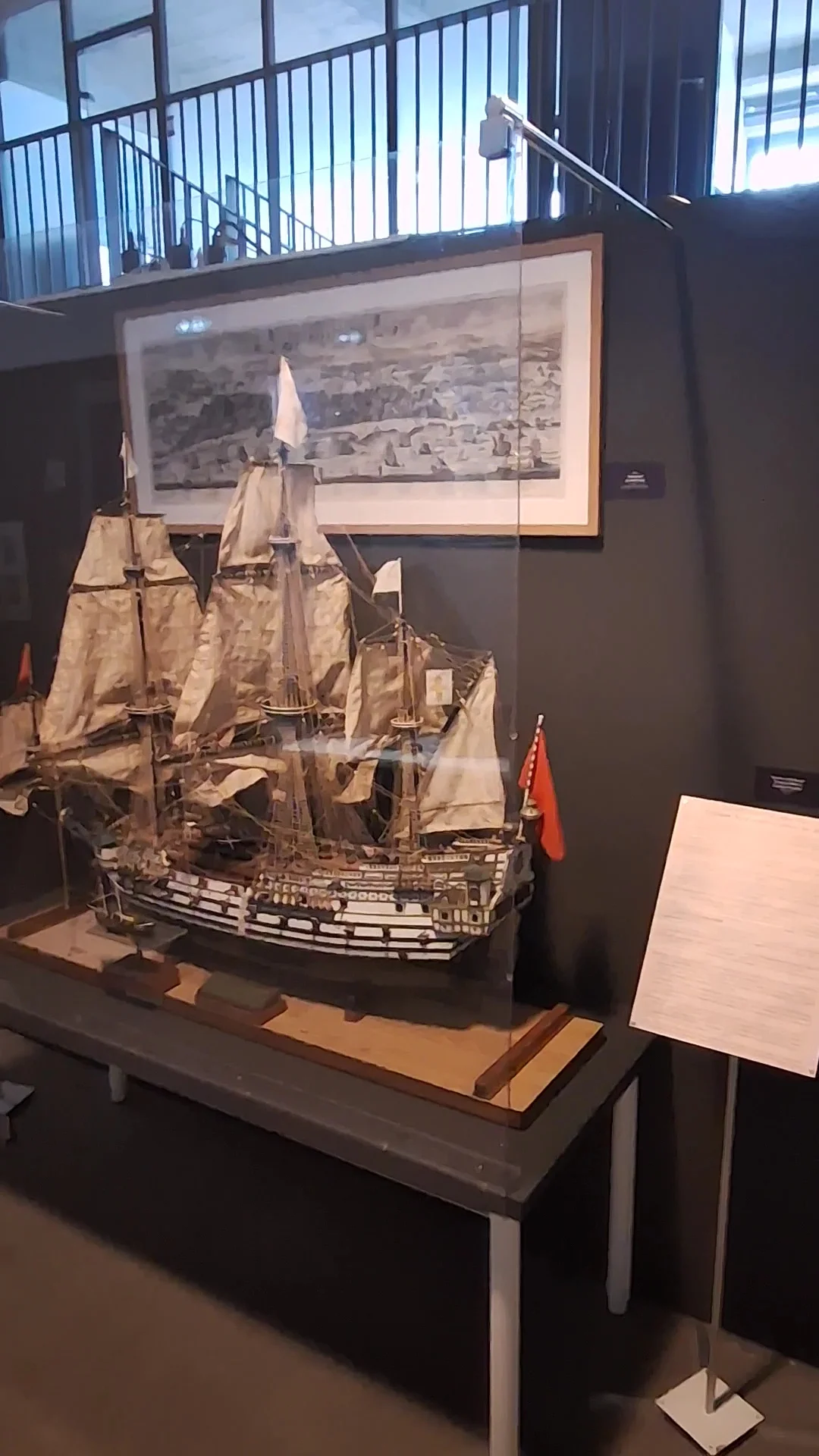 Family areas at Musée de l'Histoire Maritime de Bordeaux Bordeaux — family travel photo