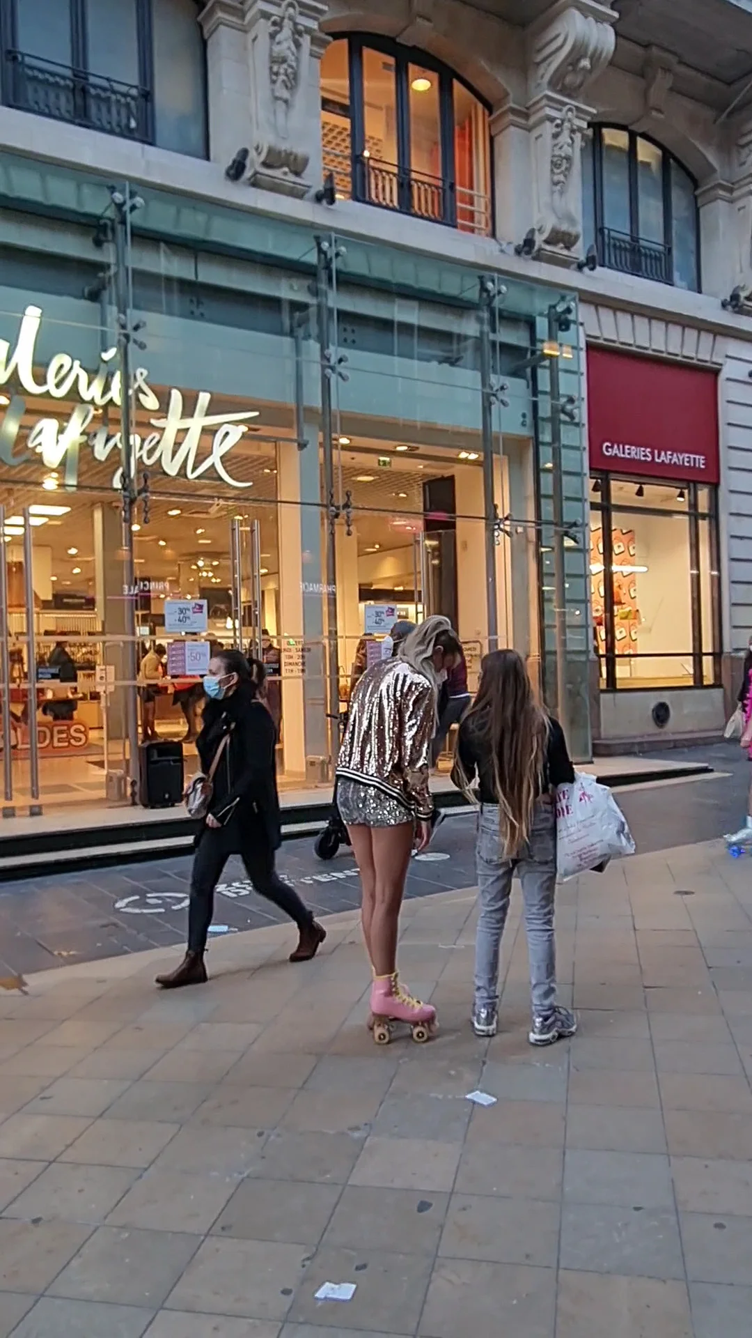 Family areas at Galeries Lafayette Bordeaux Bordeaux — family travel photo