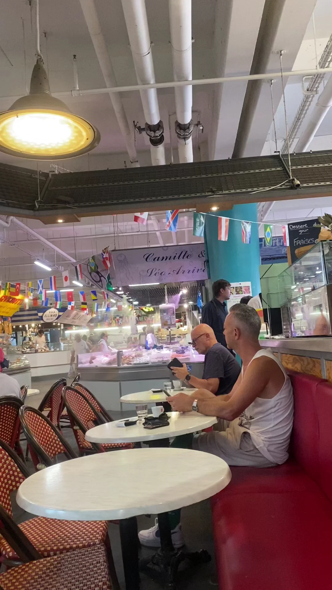 Kids activities at Marché des Capucins Bordeaux — family travel photo