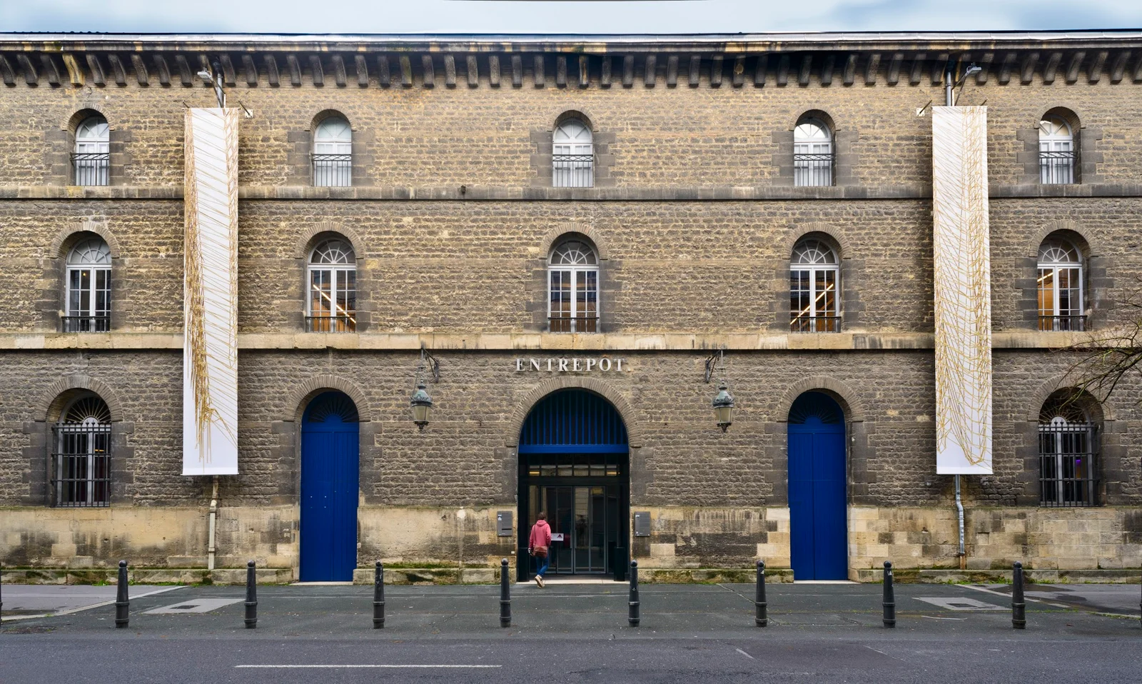 Outdoor views at CAPC Musée d'art Contemporain de Bordeaux Bordeaux — family travel photo
