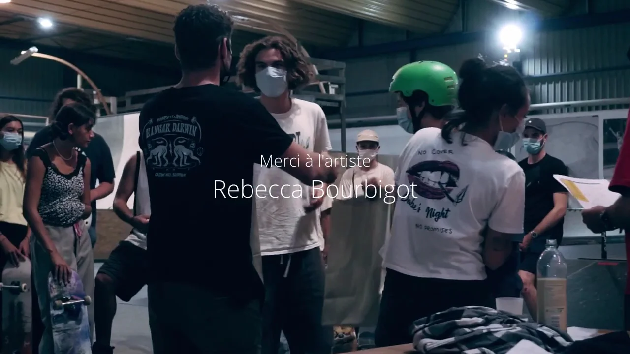 Kids activities at Hangar Darwin Skatepark Bordeaux — family travel photo