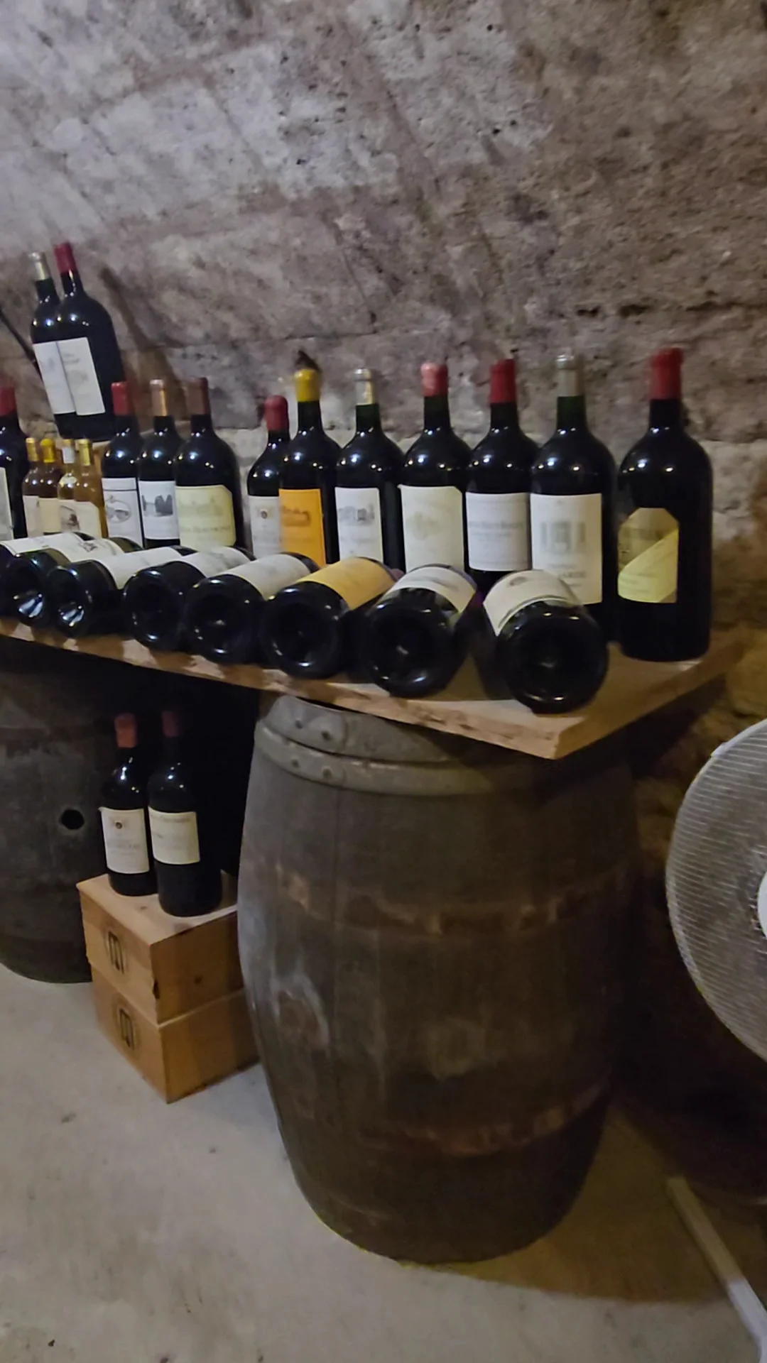 Family areas at Musée du Vin et du Négoce de Bordeaux Bordeaux — family travel photo