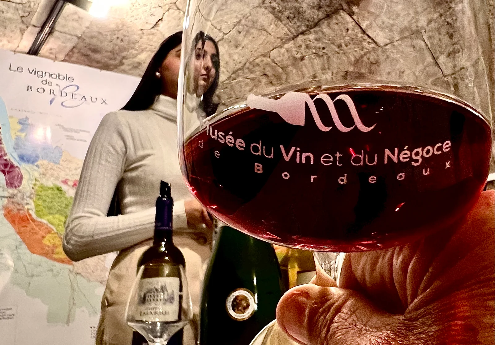 Outdoor views at Musée du Vin et du Négoce de Bordeaux Bordeaux — family travel photo