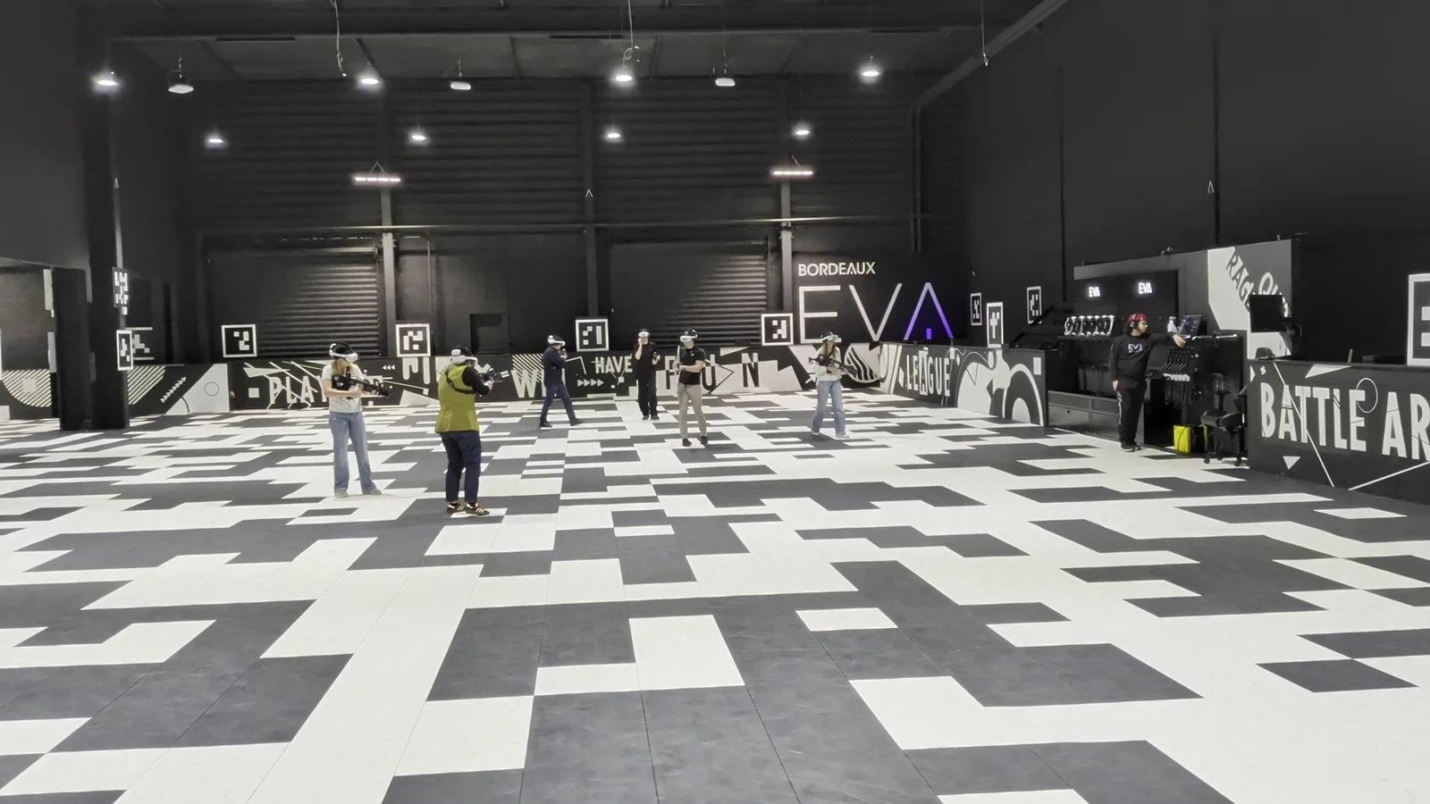 Family areas at EVA Bordeaux-Lac Bordeaux — family travel photo