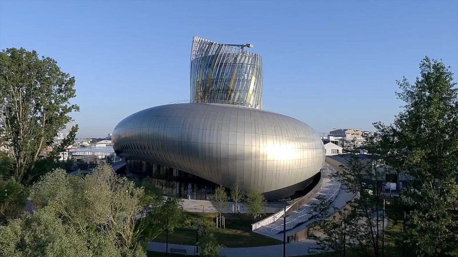 Family areas at Cité du Vin Bordeaux — family travel photo