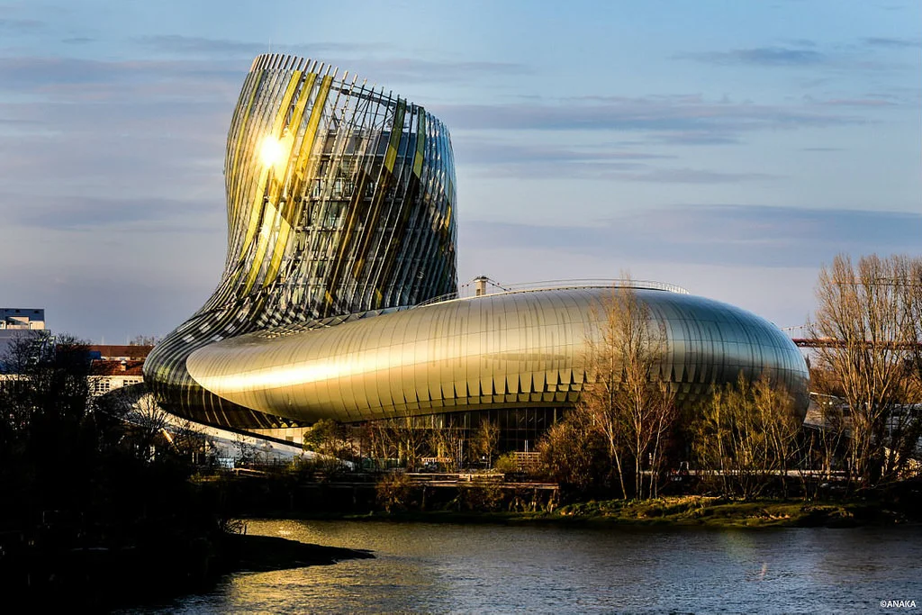 Interactive zones at Cité du Vin Bordeaux — family travel photo