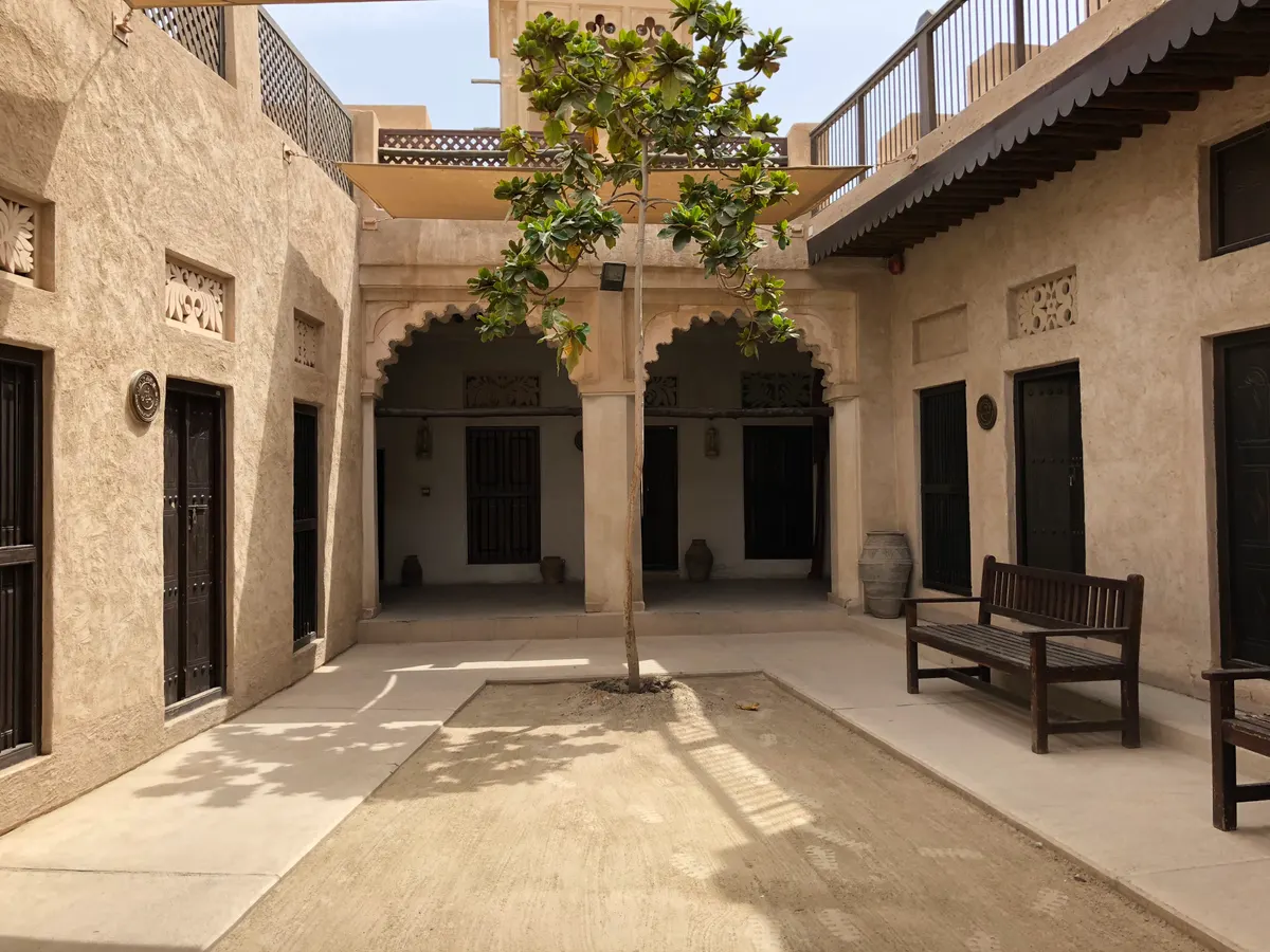 Interior at Al Fahidi Historical Neighbourhood Dubai — travel photo