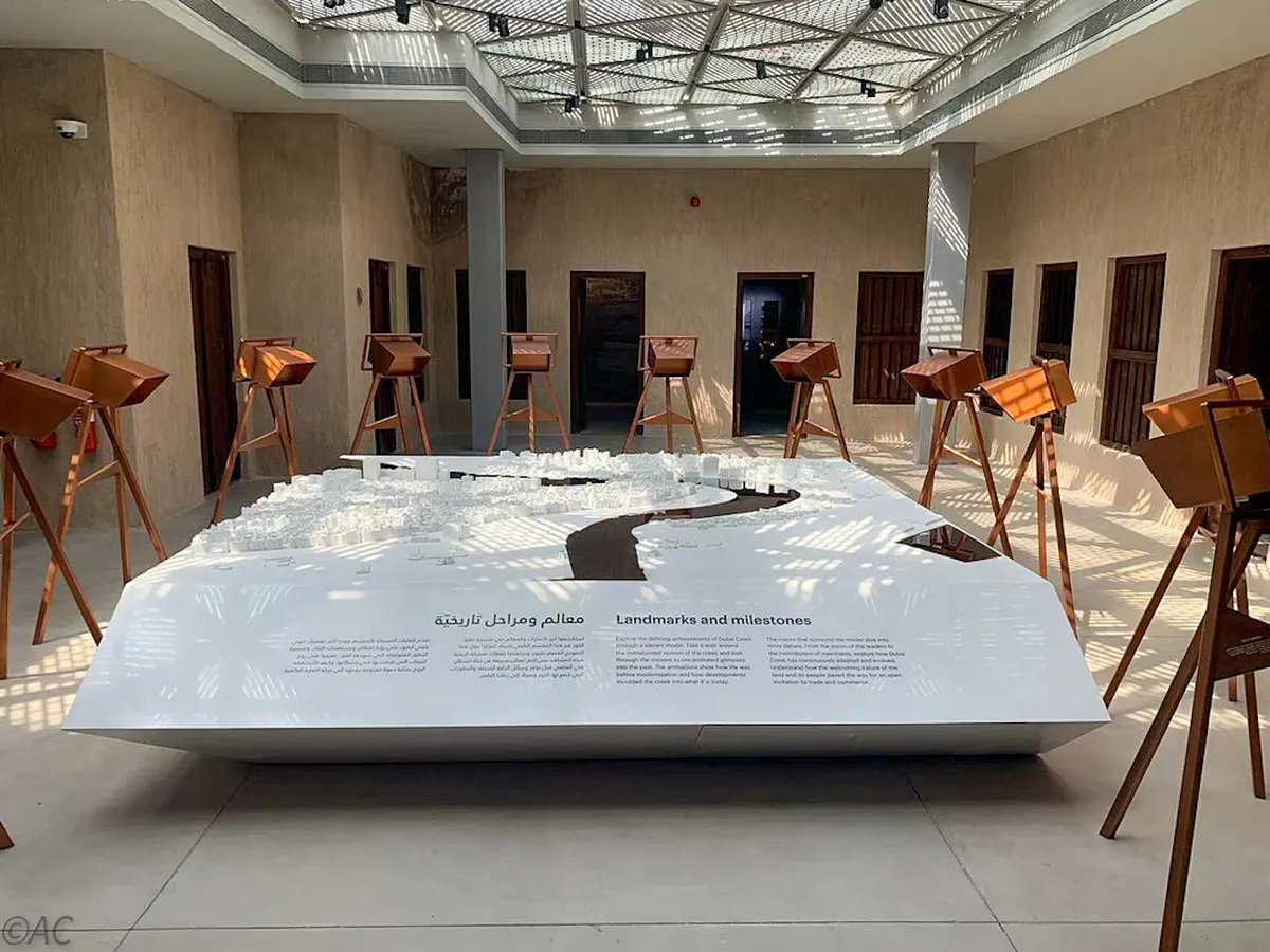 Interior at Al Shindagha Museum Dubai — travel photo