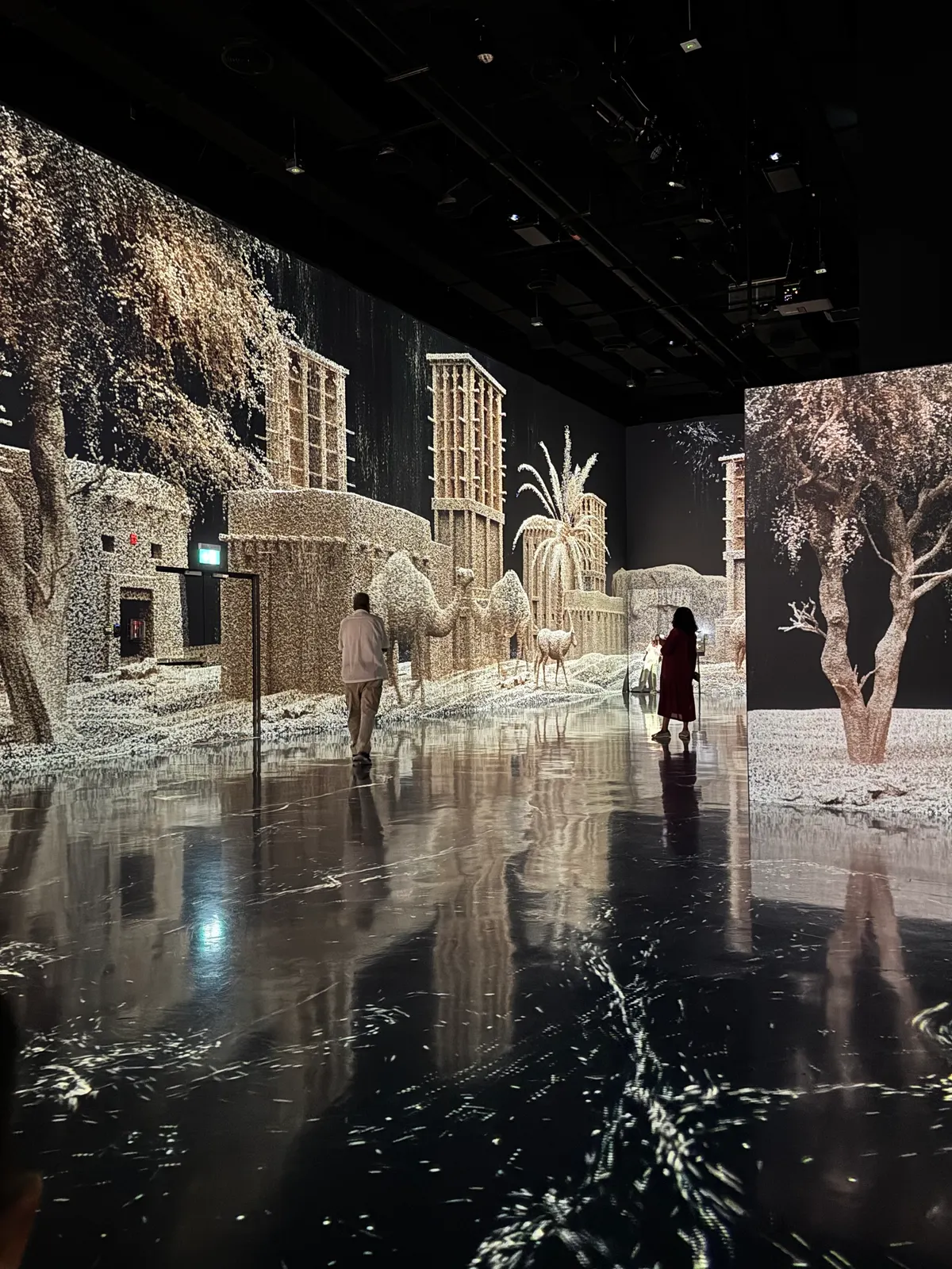 Interior at Infinity des Lumières Dubai — travel photo