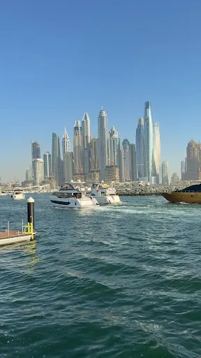 Around the area at Dubai Harbour • View Point Dubai — travel photo