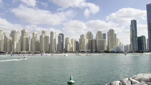 Atmosphere at View Point • Bluewaters Plaza Dubai — travel photo