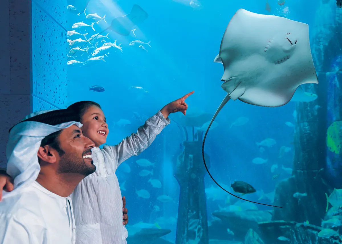 Lost World Aquarium at Aquaventure World