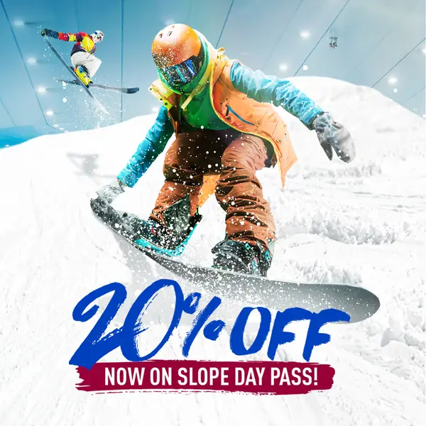 Around the area at Ski Dubai Dubai — travel photo