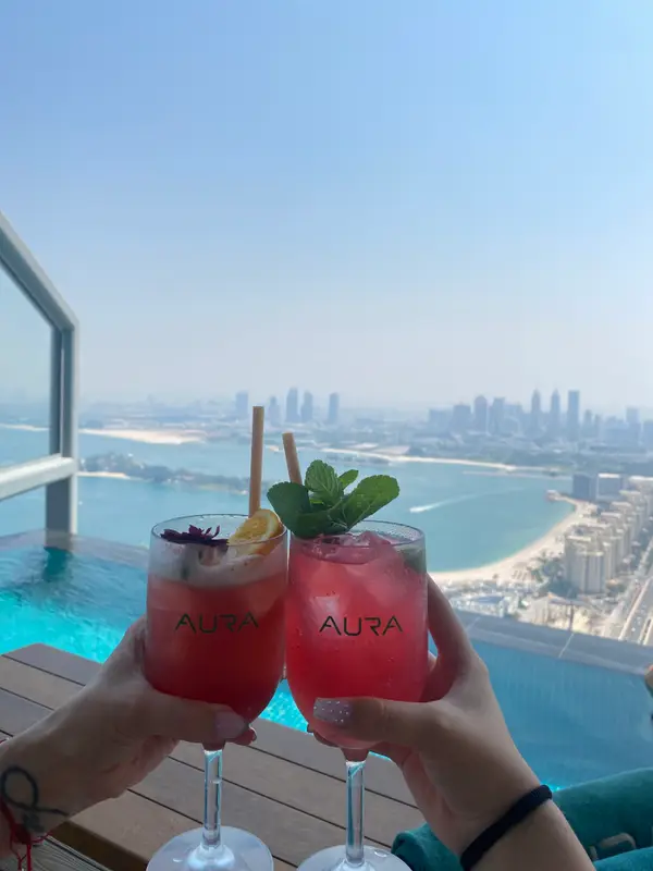 Details at AURA SKYPOOL Dubai Dubai — travel photo