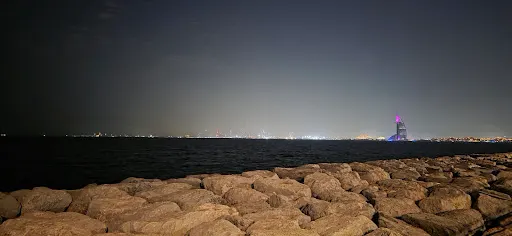Around the area at Crescent St. Palm Jumeirah WalkWay Dubai — travel photo