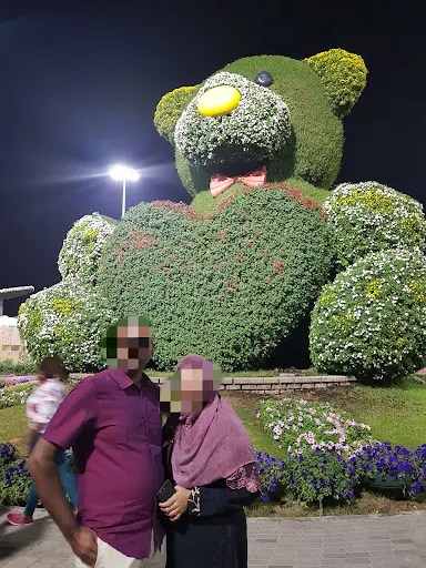 Atmosphere at Dubai Miracle Garden Dubai — travel photo