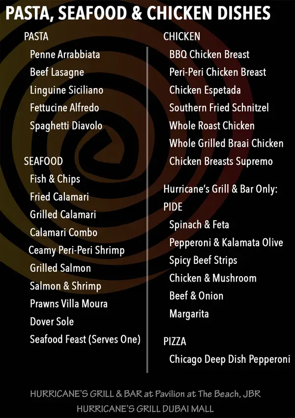 Details at Hurricane's Grill & Bar The Beach Dubai — travel photo