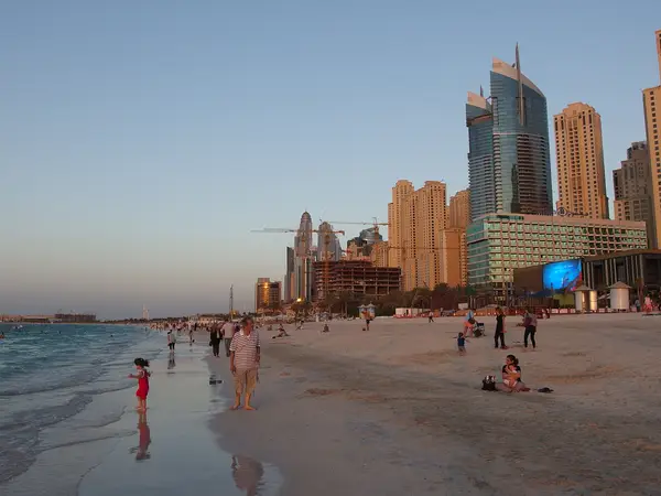 Atmosphere at Sunset Beach Dubai Dubai — travel photo