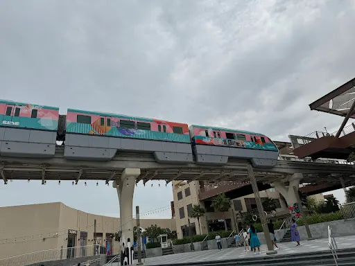 Around the area at The Pointe Sign Dubai — travel photo