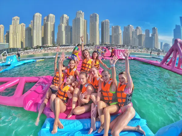 Atmosphere at AquaFun Dubai Water Park - Official Dubai — travel photo