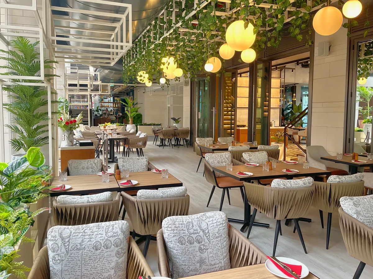 Interior at Hurricane's Grill & Bar The Beach Dubai — travel photo