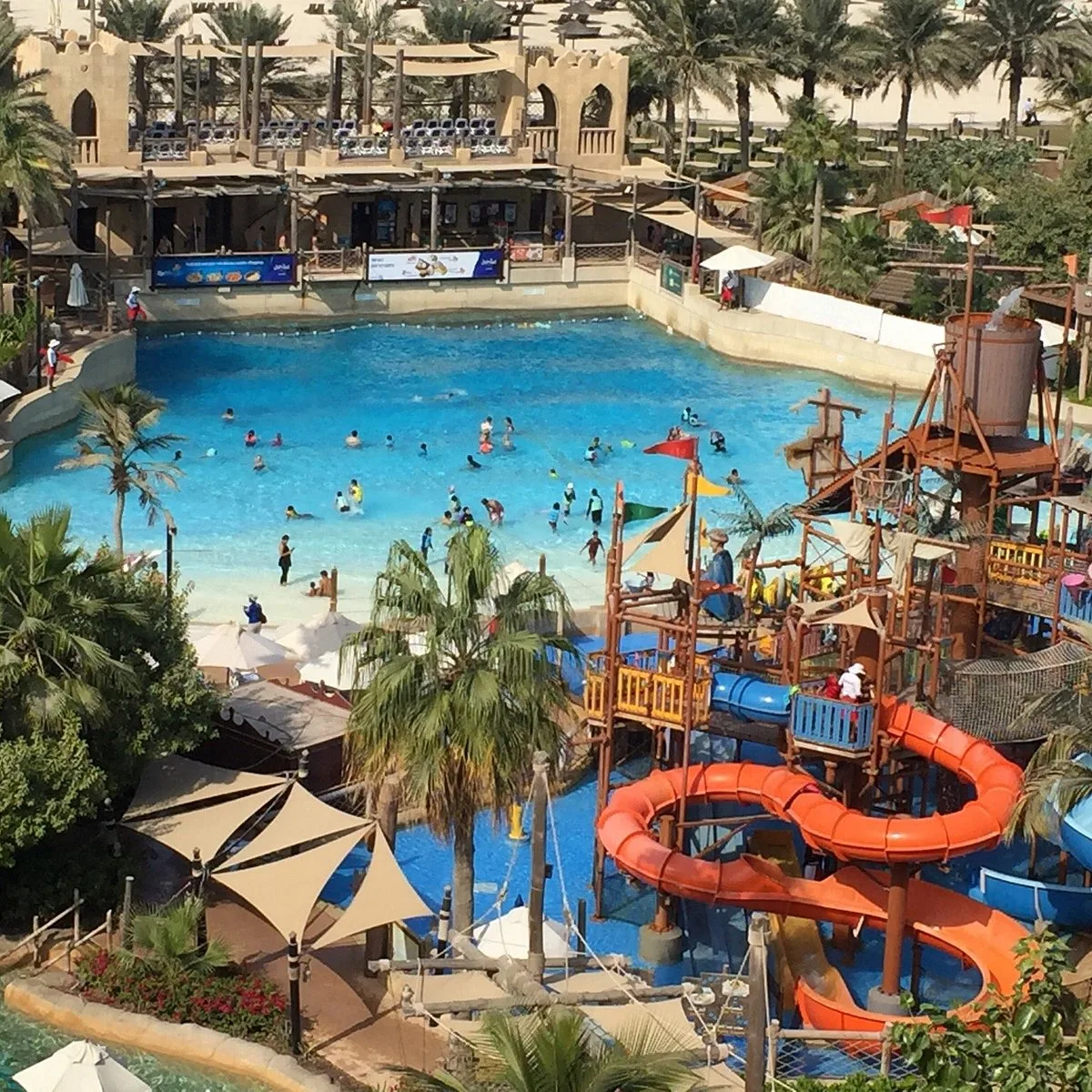 Interior at Wild Wadi Waterpark Jumeirah Dubai — travel photo
